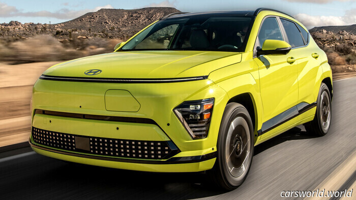 Hyundai is significantly reducing the Kona Electric lineup by eliminating most of its trims | Carscoops